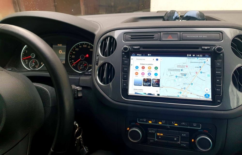 Radio 2din android VW, 4gb RAM! PX6! Nawigacja, Bluetooth