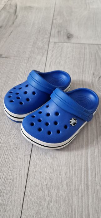 Crocs Crocband klapki chodaki buty do wody niebieskie