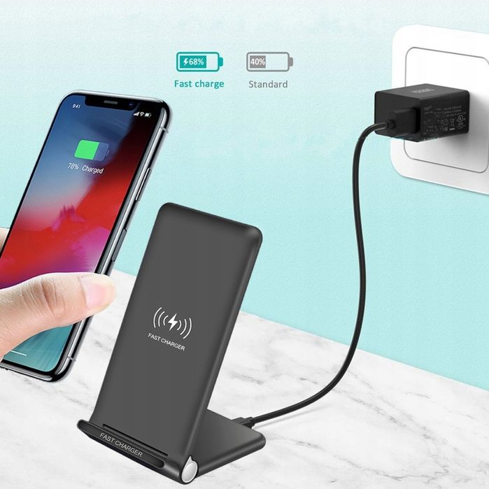 Szybka Ładowarka Indukcyjna Bezprzewodowa 20W Qi