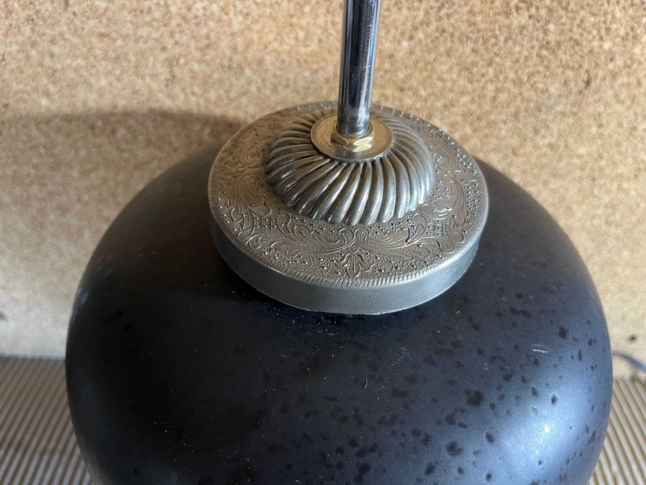 Candeeiro base ânfora em faiança