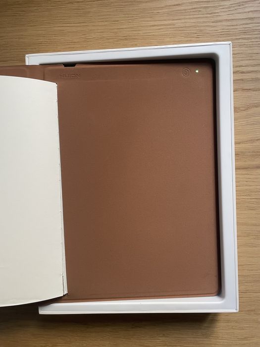 Tablet graficzny notes elektroniczny Huion Note X 10 brązowy