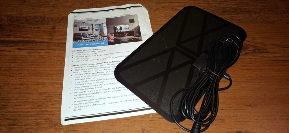 Antena Cyfrowa HDTV - Czarna