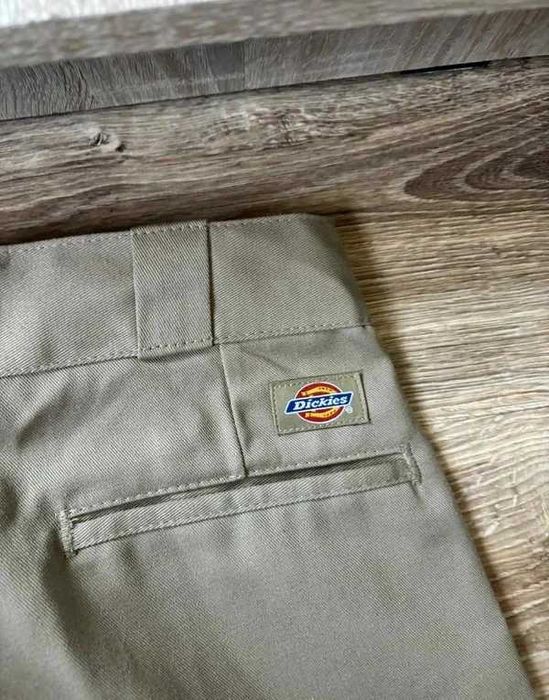 Spodnie Dickies chinos kremowe work pants nowe new