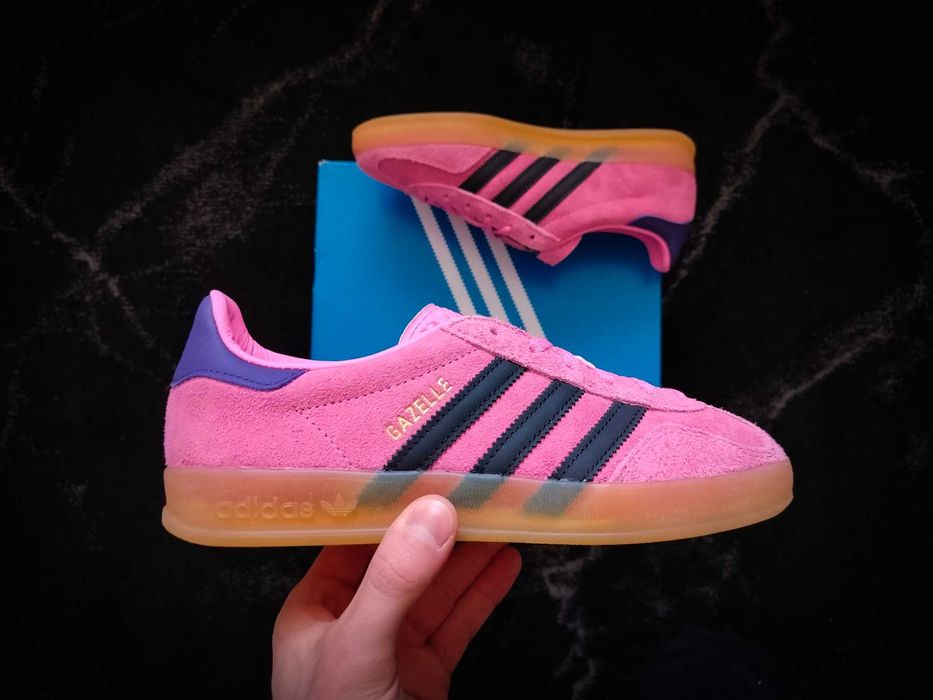 Adidas - Gazelle Indoor Bliss Pink Purple r. 38 SNEAKERS