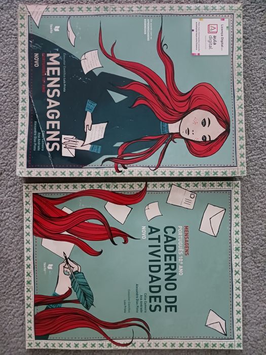 Mensagens Português 10⁰ ano. Manual e Caderno de atividades