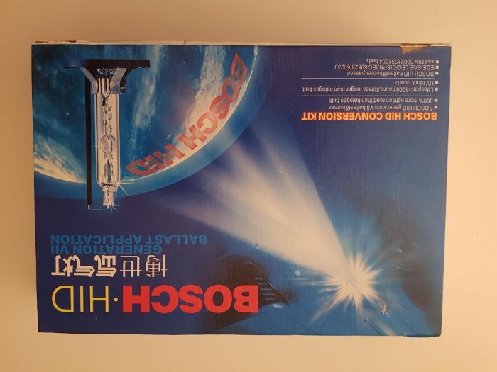 Lampada Xenon Bosh H4 médios e máximos