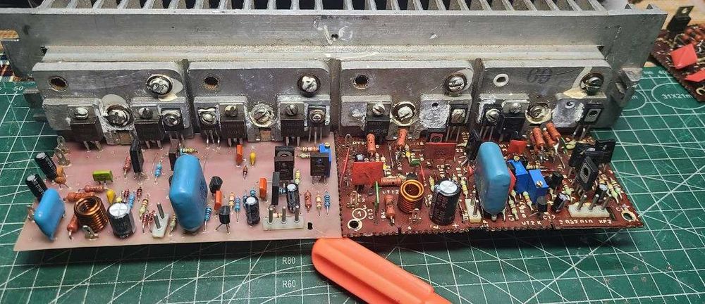 Ремонт і відновлення аудіо підсилювачів: Radiotehnika, Vega, Романтика