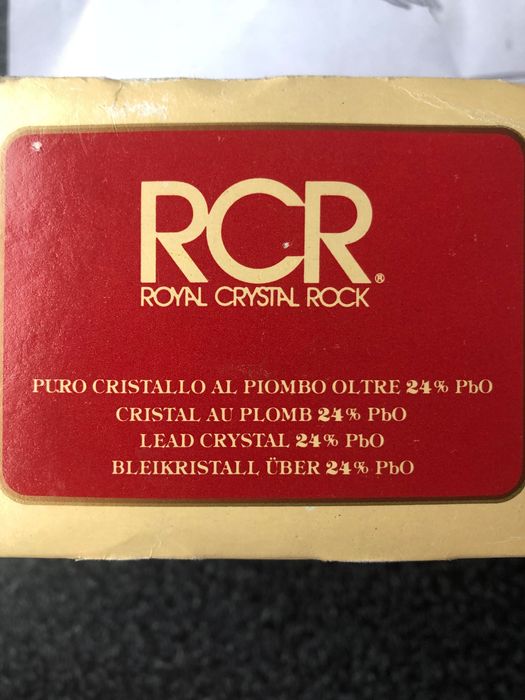 Porta Anéis de Cristal, RCR