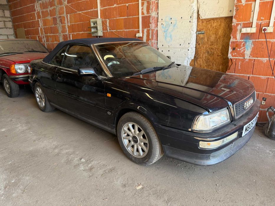 audi 80 2.6 b4 cabrio klima aut maska zderzak lampa błotnik chłodnica pas tylko cały przód 1995 przebieg 48 tys.km.