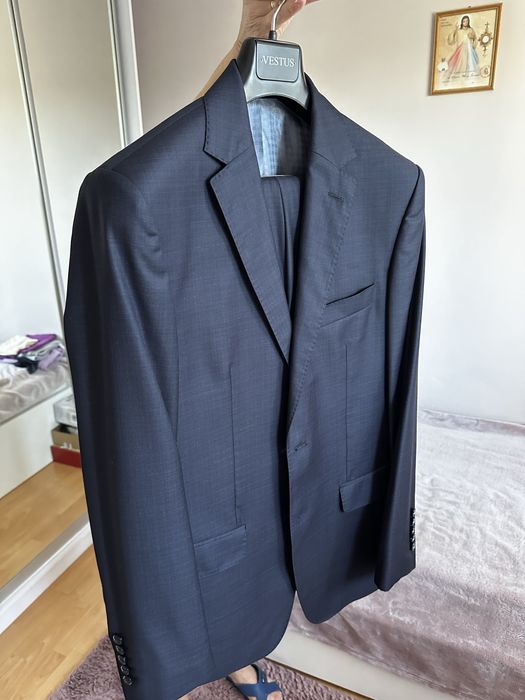 Garnitur męski Lantier Vistula 188/100/86 (88), 100% wełna, studniówka