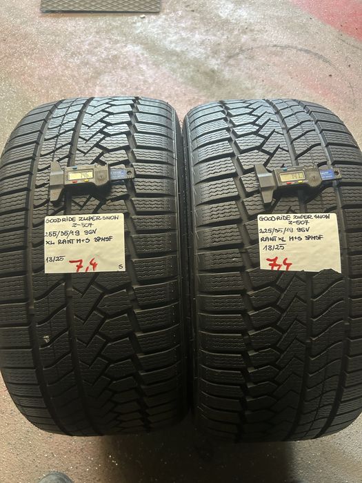 2x 255/35R19 96V GOODRIDE ZUPER SNOW Z-507 opony zimowe 2025r XL RANT M+S 3PMSF DEMO