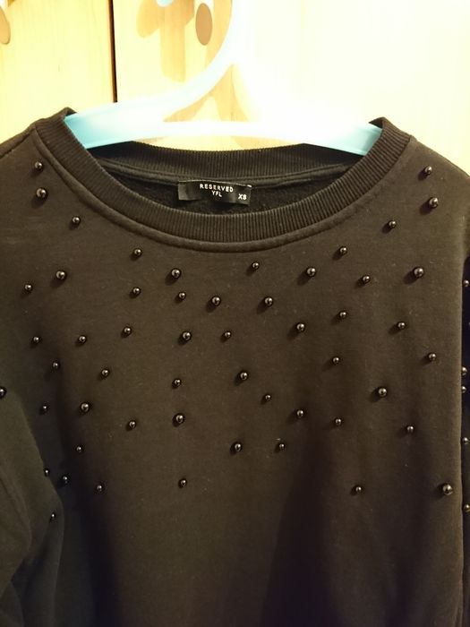Bluza damska Reserved ze sztucznymi perełkami