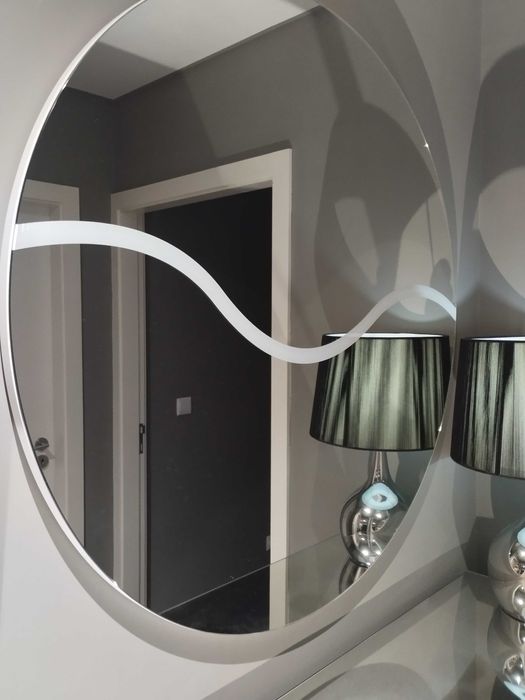 Espelho redondo decorativo