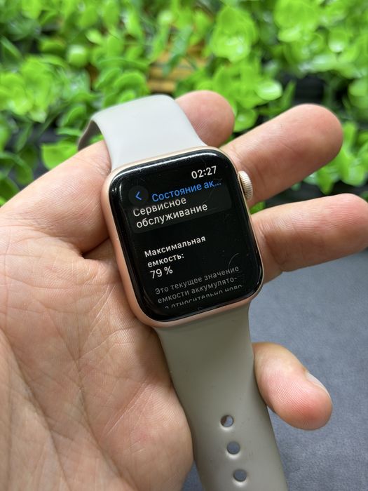 Apple Watch 5, 40mm, Rose Gold (Neverlock) Епл Вотч 5