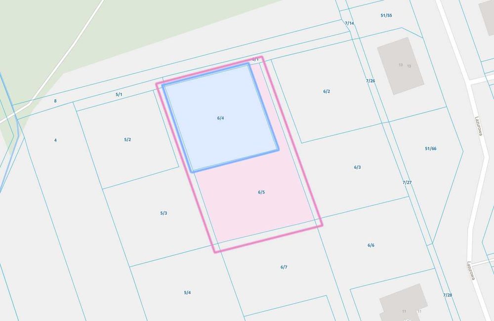 Działka Nysa Lazurowa