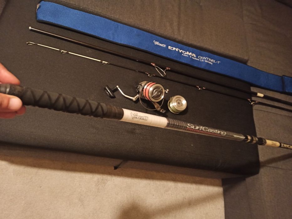Vercelli Centinel T 420 + Tubertini Kurami 8000 Surfcasting