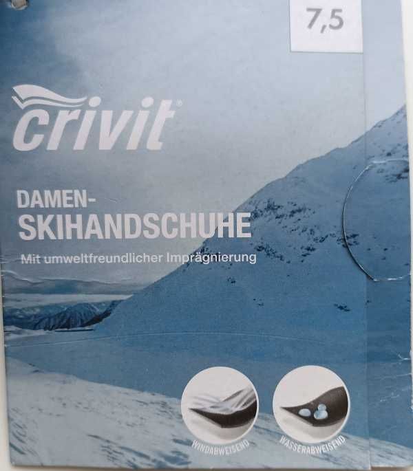 Рукавицы краги перчатки женские Crivit рукавиці жіночі