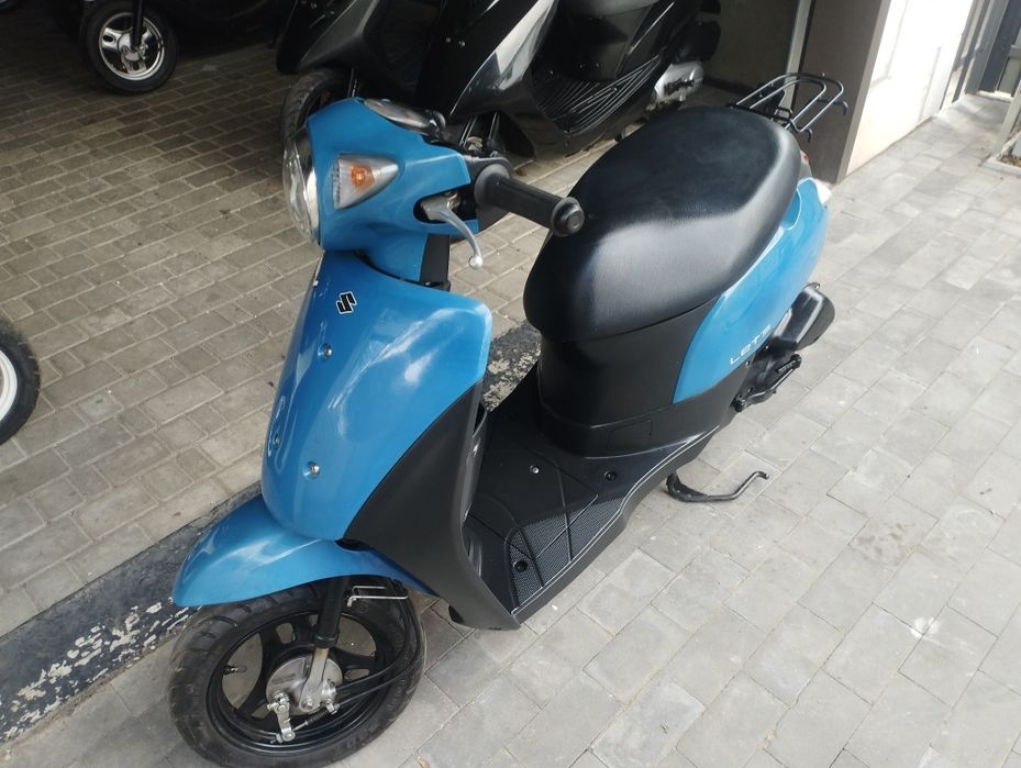 Скутер мопед Suzuki lets 6 с контейнера без пробега по Украине