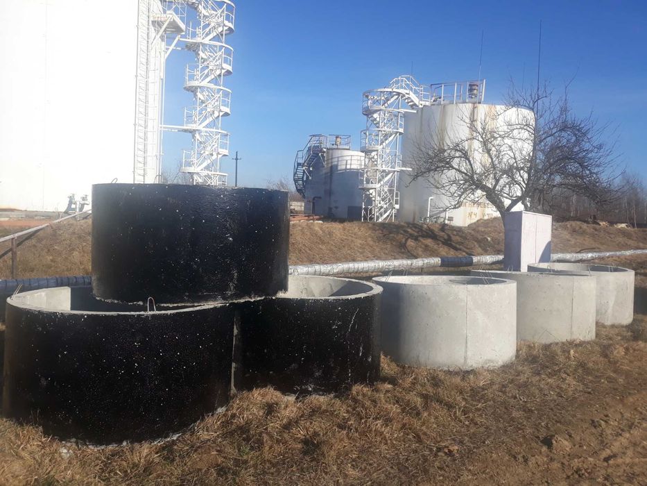 Залізобетонні кільця. Діаметр 0.72-0.93-1.2-1.7-2.2 метра. Лотки труби