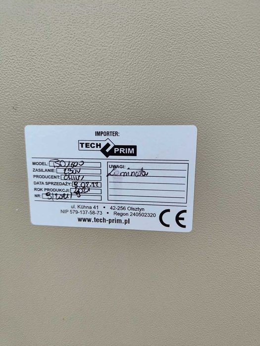 Laminator wielkoformatowy rolowy TSD 1600 mm (Na zimno, Elektryczny) + Stojak
