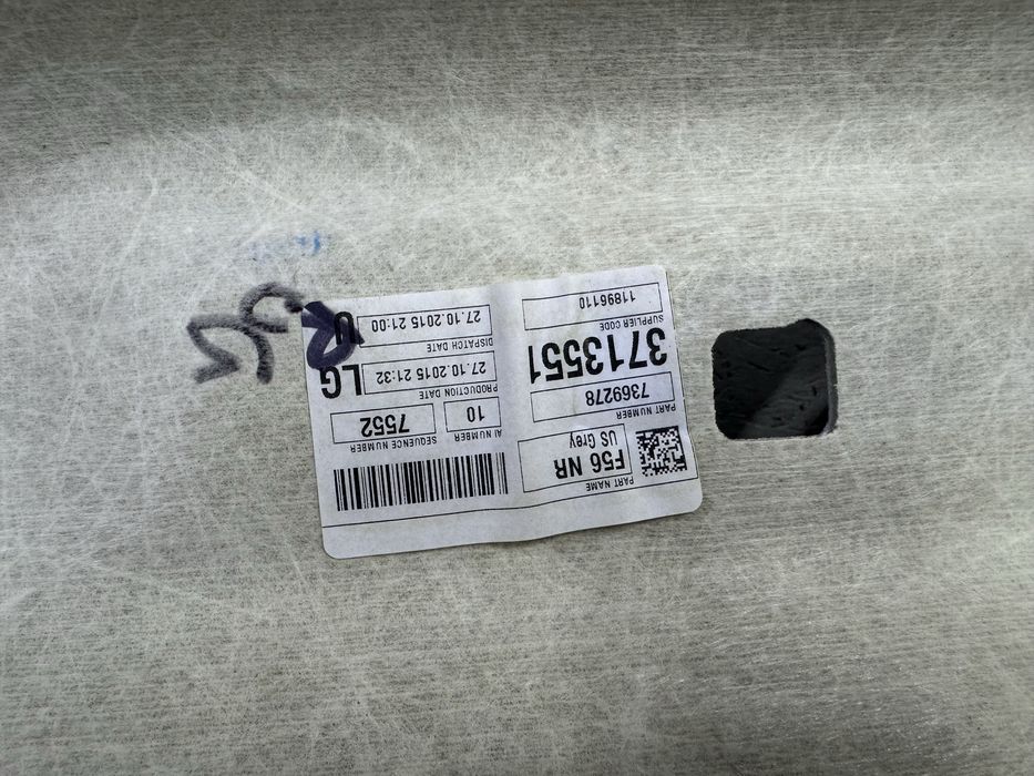 Стеля Обшивка Даху Дах Потолок Mini Ф56 Разборка BMW_HELP B36 B38 B46