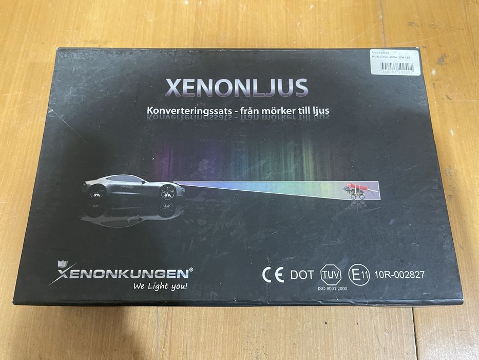 Биксенон с Швеции