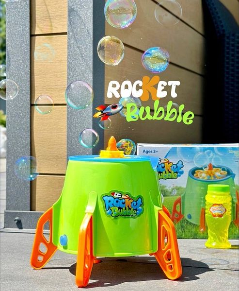 Генератор мильних бульбашок Bubble Fun "Ракета"