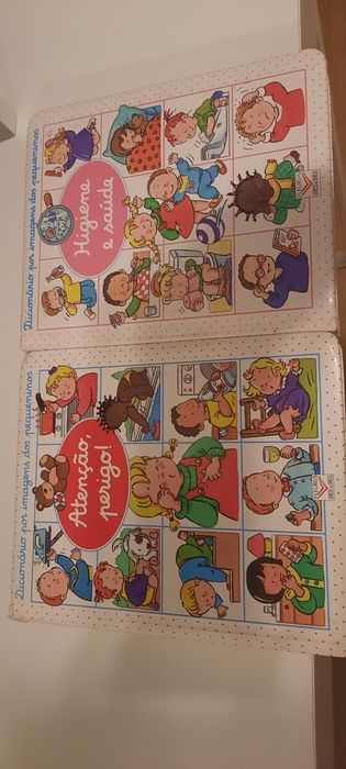 Lote Dicionários por imagens dos pequeninos