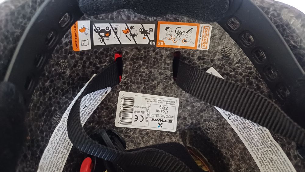 Capacete B twin kids (Novo)- 47-53 cm.