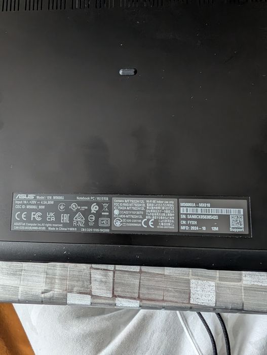 ASUS VivoBook S 16 OLED M5606UA Ryzen 7 16GB SSD 1TB