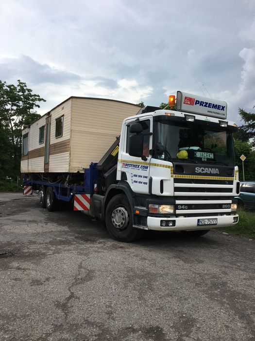 Autolaweta Laweta HDS transport Holownik Niskopodwozie Dźwig Wywrotki