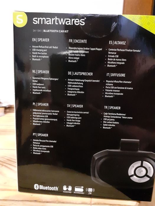Smartwares SK-1541 zestaw głośnomówiący Bluetooth