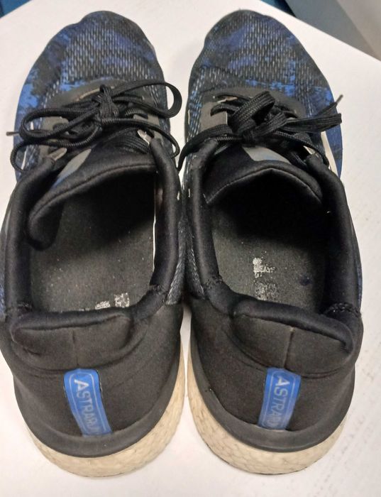 Sapatilhas de corrida Adidas Astrarun (preto&azulão) ― tamanho  47 ¹∕₃