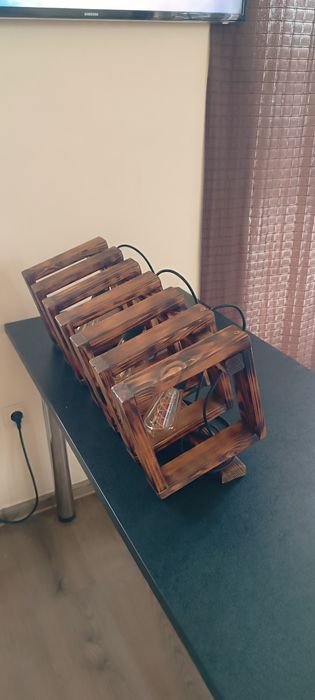 Sprzedam ekskluzywny żyrandol drewniany