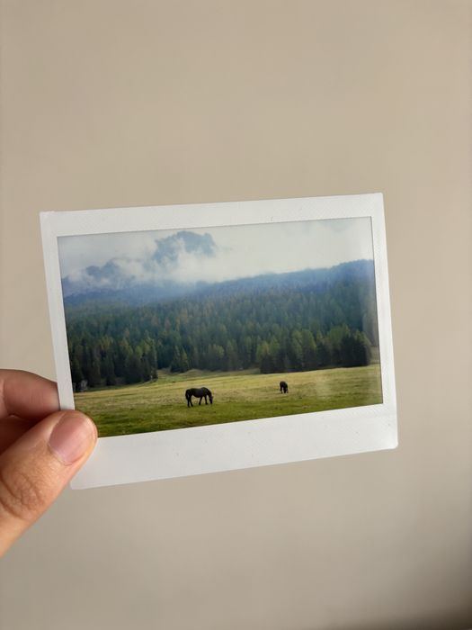 Foto Original Polaroid Dolomites- Lago di Misurina