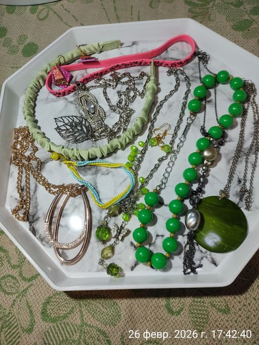 Біжутерія лото по 10 шт