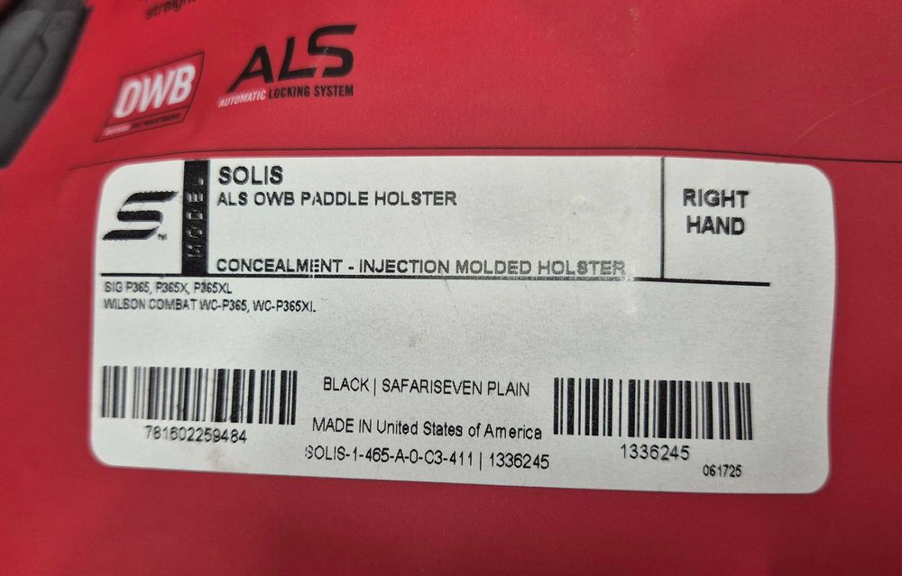 Kabura Safariland Sig Sauer P365, P365X, P365XL - Nowa - Warszawa