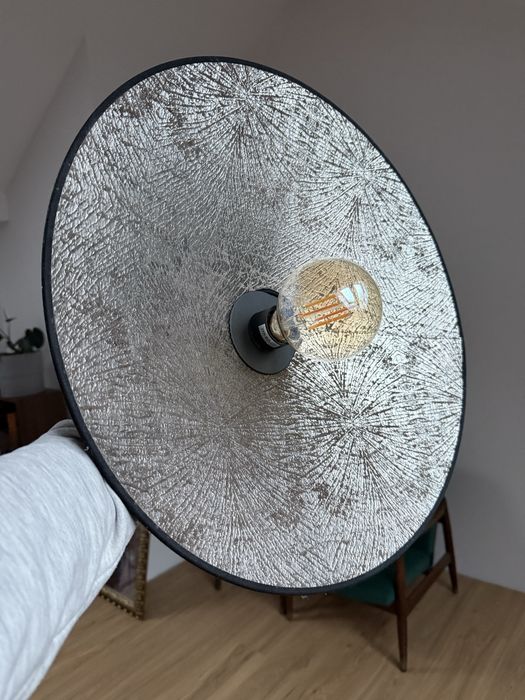 Lampa kinkiet elegancka zlota srebrna