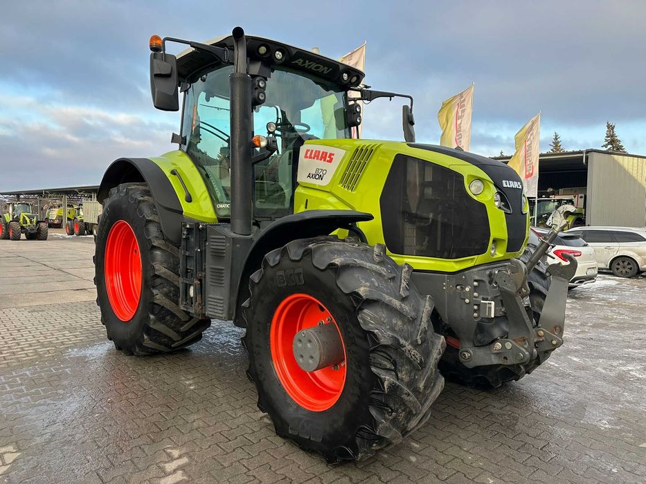 Cena 254 tyś PLN netto, Claas Axion 870 Cmatic, rok 2018
