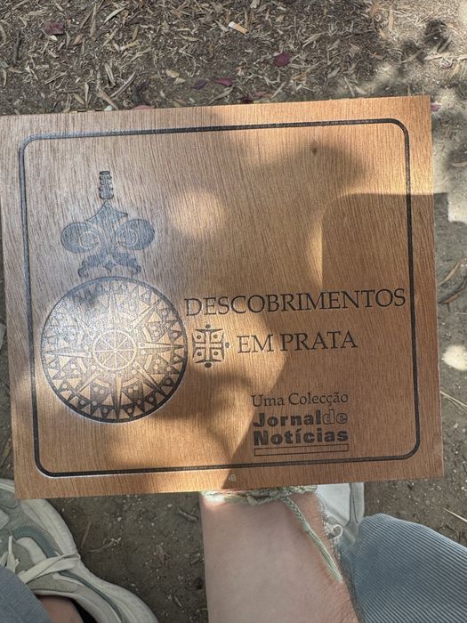 Coleção 20 Medalhas Descobrimentos em Prata 925‰ - Jornal de Notícias - Completa