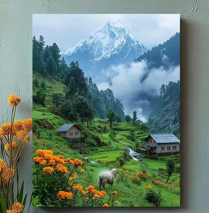 Obraz na płótnie - góry