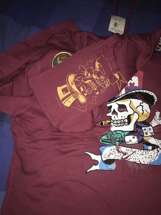 ed hardy , реглан .