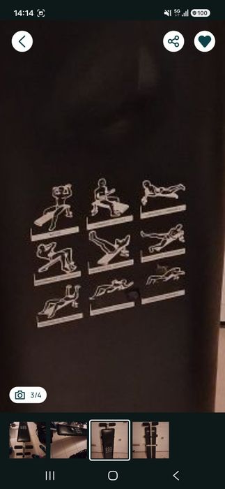 Banco de abdominais e fitness / musculação no geral.