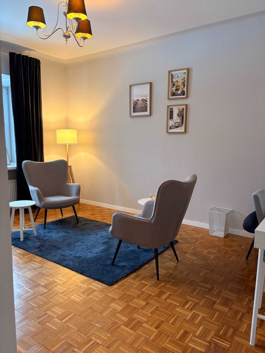 Gabinet psychologiczny z atmosferą , idealny na terapię i konsultacje.