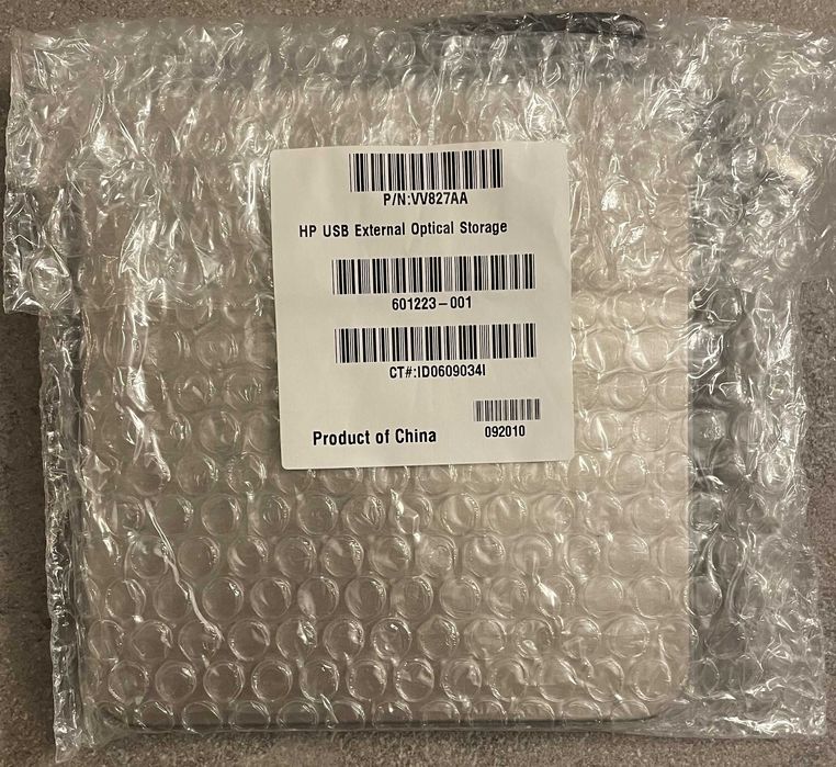 Dysk optyczny CD/DVD RW HP i nagrywarka CD i DVD