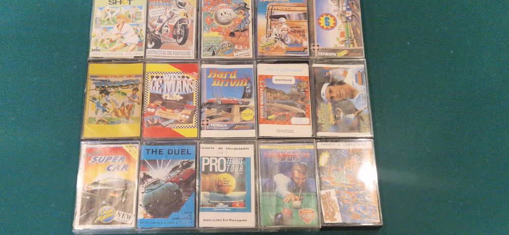 Cassetes sinclair zx spectrum