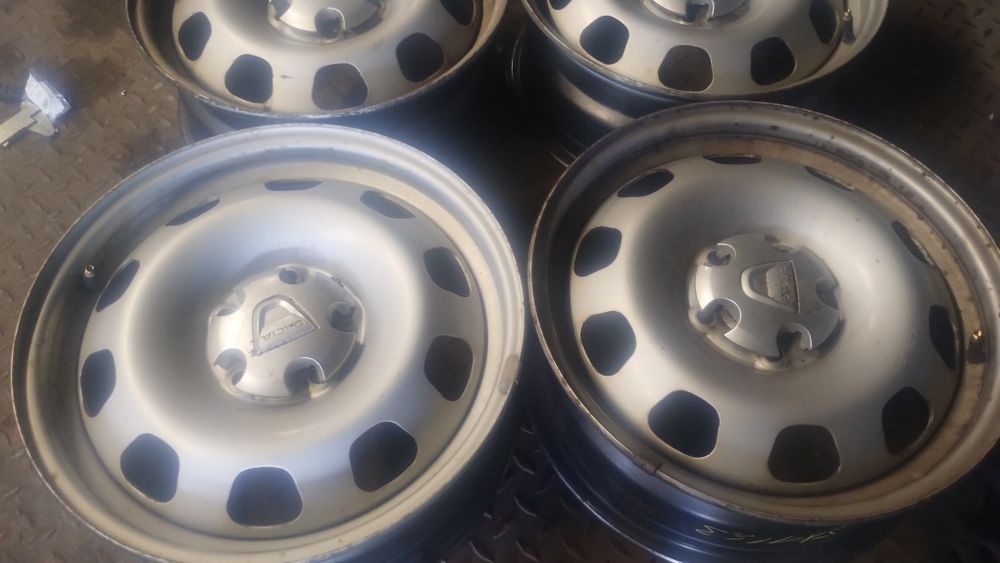 5x114,3 dacia renault nissan felgi stalowe dekielki