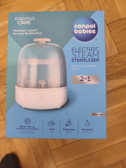 Canpol sterylizator parowy do butelek