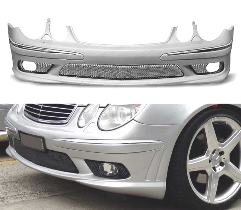 PARA-CHOQUES FRONTAL MERCEDES W211 02-06 LOOK AMG