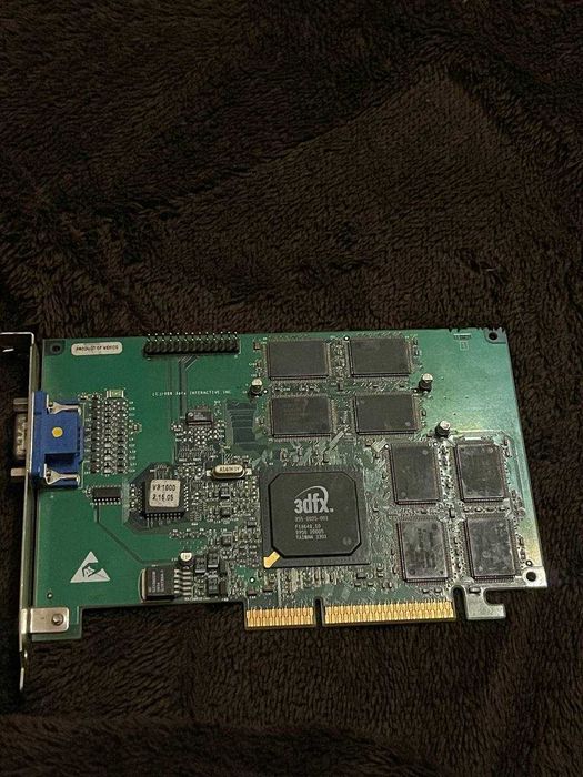 Ретро Відеокарта 3dfx Voodoo3 1000 PCI 16MB